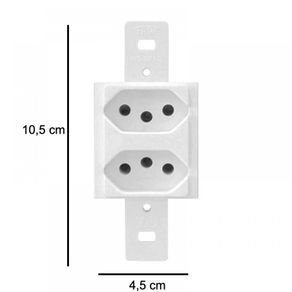 modulo-de-2-tomadas-distanciadas-3-pinos-10a-fame-blanc2-1000x1000w